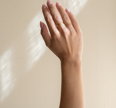 TILTIL Kaia Zircon Ring Gold