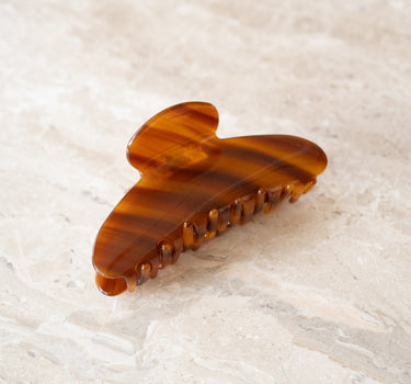 TILTIL Claw Clip Croissant Bruin