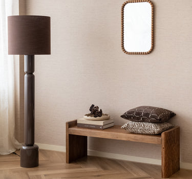 Mirror Body Beads Walnut