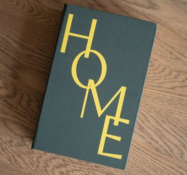 Aufbewahrungsbuch Home Grün
