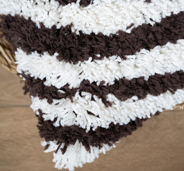 Kissen Marty Zebra Braun