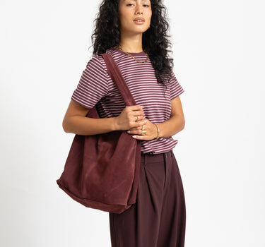 Aware Jada Naima O-Neck T-Shirt Catawba Grape/Mauve Shadows