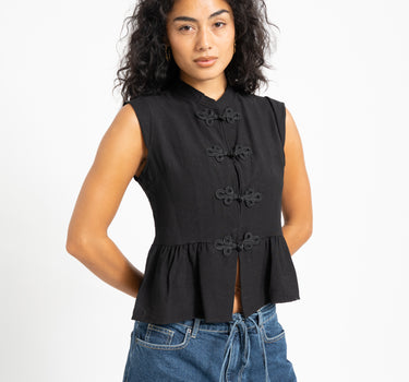 TILTIL Lotus Top Zwart