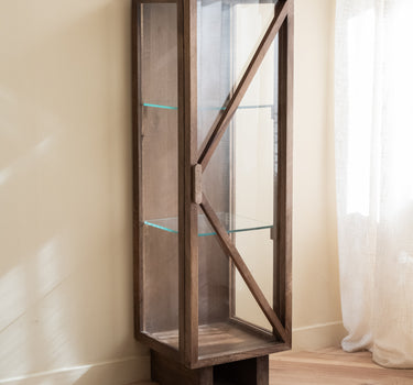 Vitrinekast Kella Hout