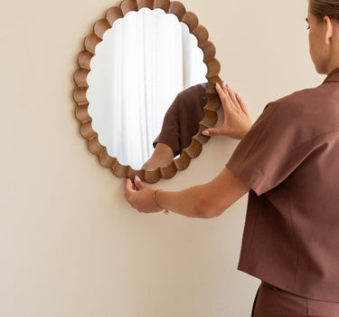 Mirror Reno Wood