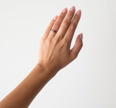 TILTIL Noemi Zirkonring Rotgold
