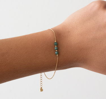 TILTIL Love Edelsteinarmband Smaragd