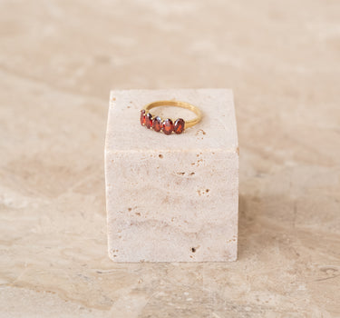 TILTIL Noemi Zirkonring Rotgold