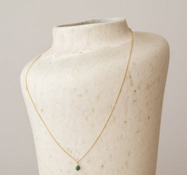 TILTIL Love Stone Halskette Gold Smaragd