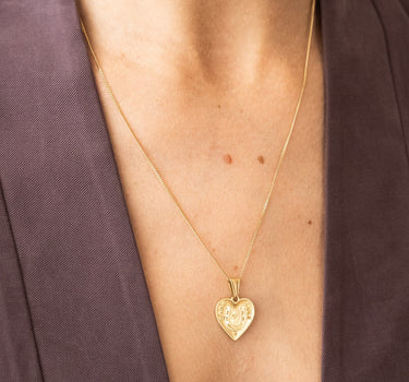 TILTIL Heart of Luck Charm Goud