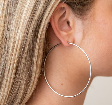 TILTIL Basic Hoop Earring Zilver