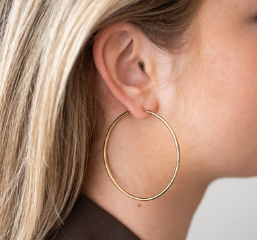 TILTIL Basic Hoop Earrings Goud