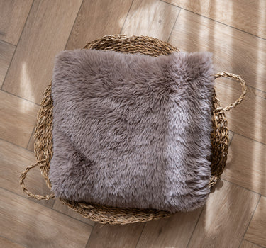 Cushion Mats Fluffy Taupe