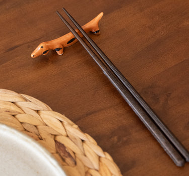 SET OF 2 - Dachshund Chopstick Rest