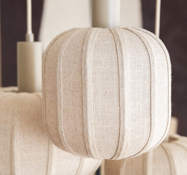 Hanglamp Tufia Linnen