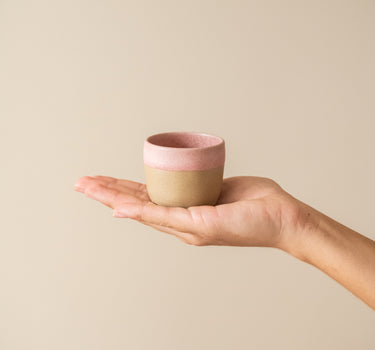 Espresso Arenito Becher Rosa