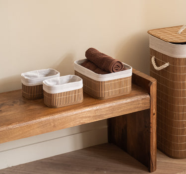 SET OF 3 – Storage baskets Lynn Brown