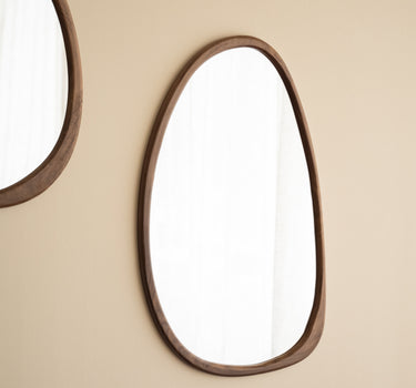 Lou Organic Wood Mirror