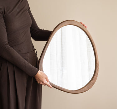 Vico Organic Wood Mirror