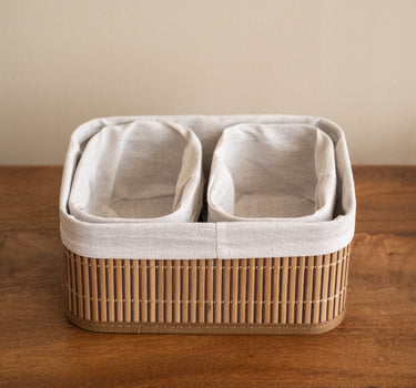 SET OF 3 – Storage baskets Lynn Brown