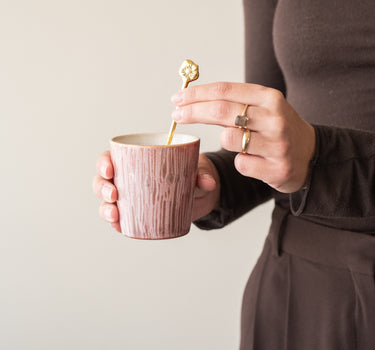 HKLIVING Coffee Mug Rhubarb Pink