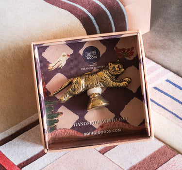 Card Holder Tyler Tiger Gold