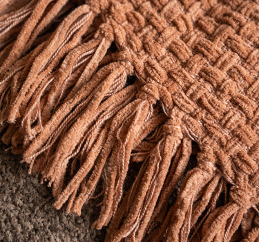 Handwoven Throw Mule Terra