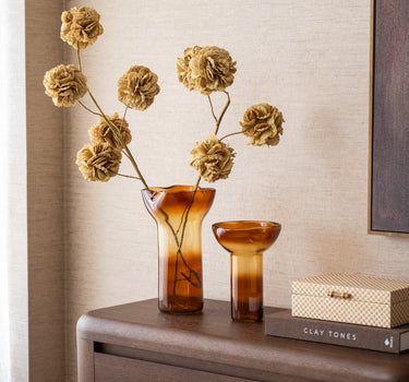 Tezz Vase Brown