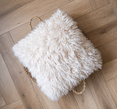 Doodly Beige Cushion