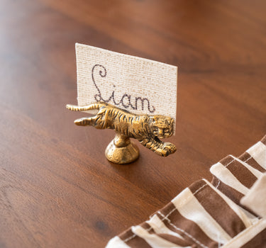 Card Holder Tyler Tiger Gold