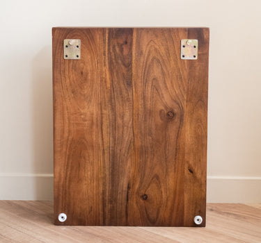 Wall Cabinet Cups Wood Brown