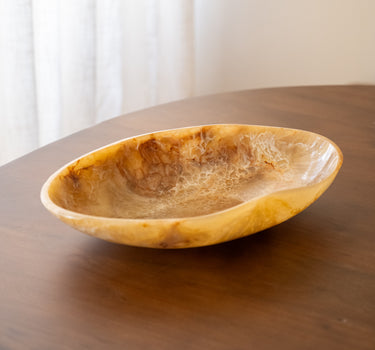 Decorative Bowl Vena Yellow