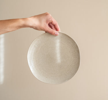 Frühstücksteller Viola Beige