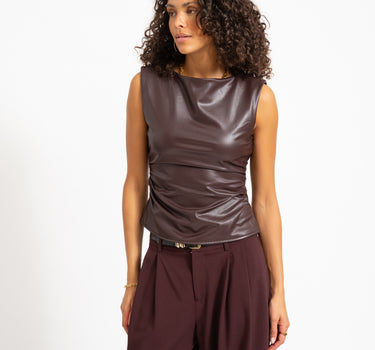 Sandy Pu Top Schokolade Pflaume