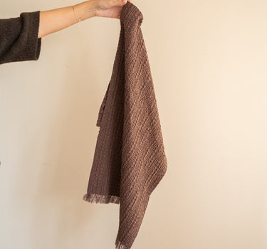 Elise Towel Fringes Brown