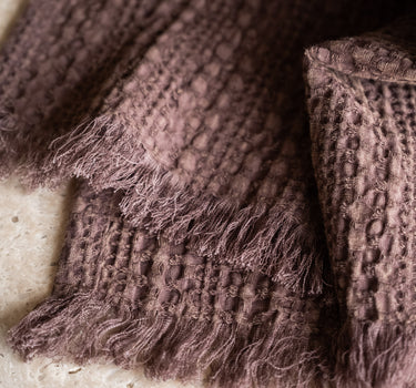 Elise Towel Fringes Brown