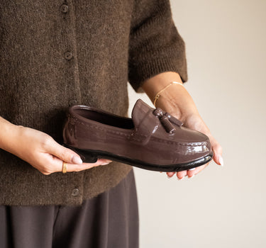 Flower Pot Loafer Ceramic Brown
