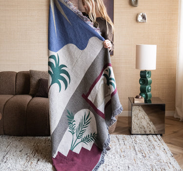 Bloomingville Plaid Vinay Gerecycled Katoen