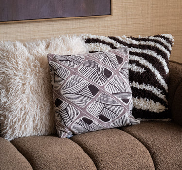 Kissen Iva Taupe