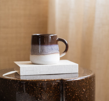 Becher Mojave Glasur Braun