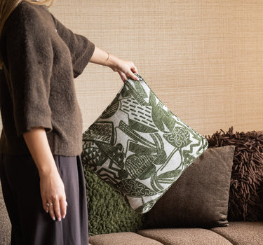 Cushion Indy Green