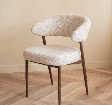Eetkamerstoel Sil Pattern Beige