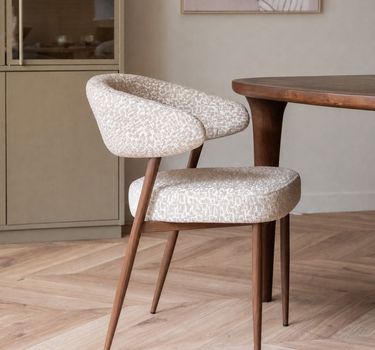 Eetkamerstoel Sil Pattern Beige