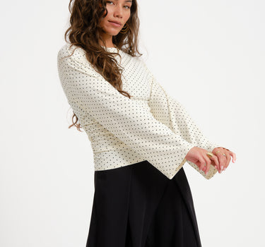 TILTIL Mimi Polka Longsleeve Offwhite