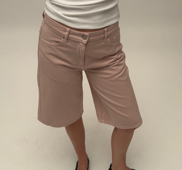 MSCH Aspen Ida Denim Shorts Lichtroze