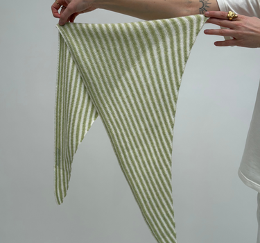 Scarf Kaia Stripe Light Green