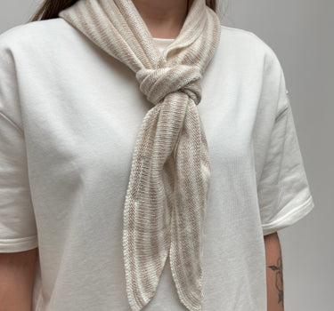 Schal Kaia Stripe Sand