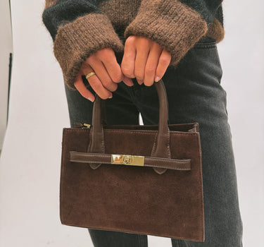 Gürtelhandtasche Braun