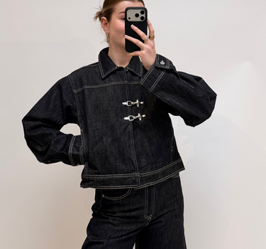 Noelle Jacket Dark Blue Denim