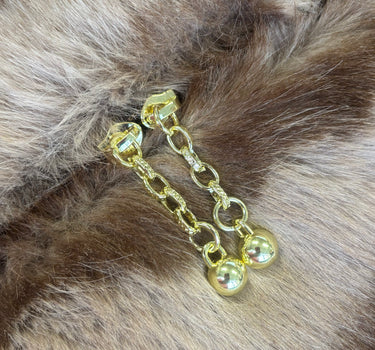 TILTIL Freddy Faux Fur Stripe Brown